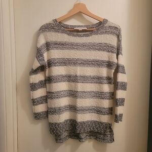 Loft Black & White Women's Sweater Sz S